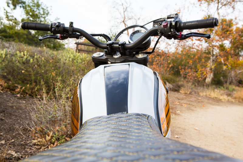 Illustration for article titled This Rad Ducati Scrambler Custom Is What You Get When You Mix Work And Love